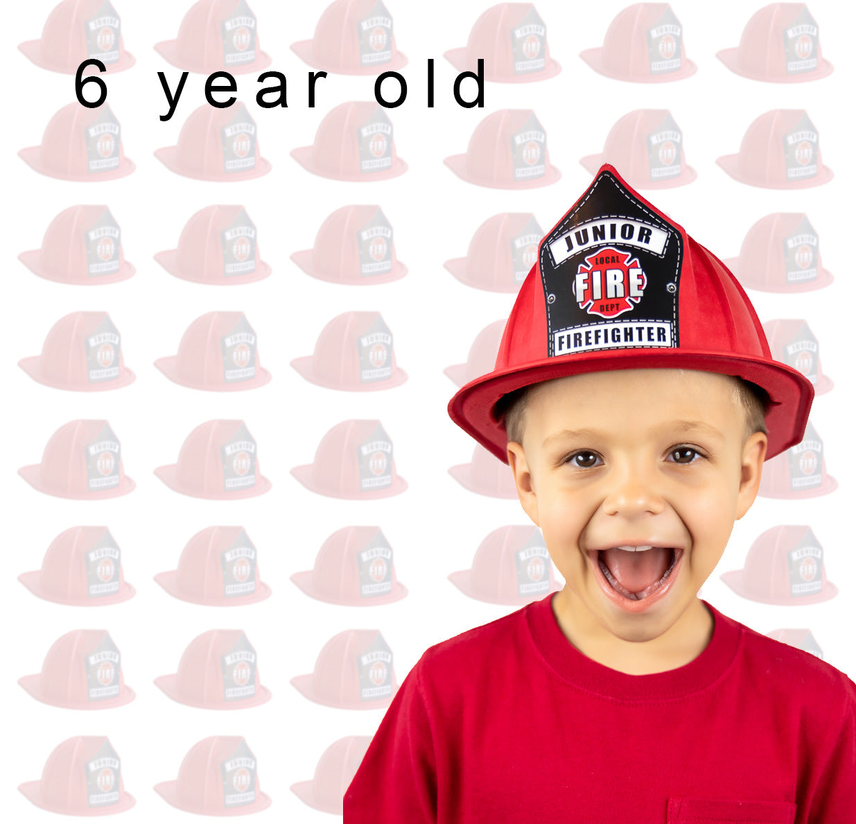 Natural Fiber Kid's Paper Fire Hat: Qty 180 (4 packs of 45)